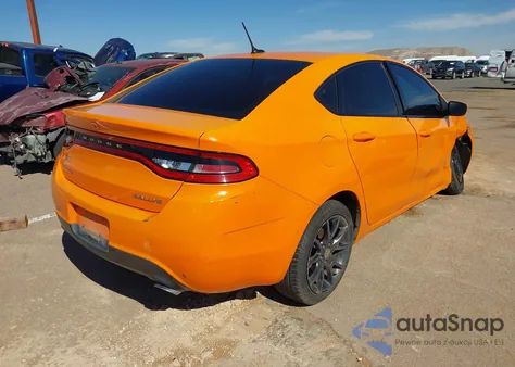 2013 Dodge Dart Sxt z USA, uszkodzony, nr VIN 1C3CDFBA8DD310989